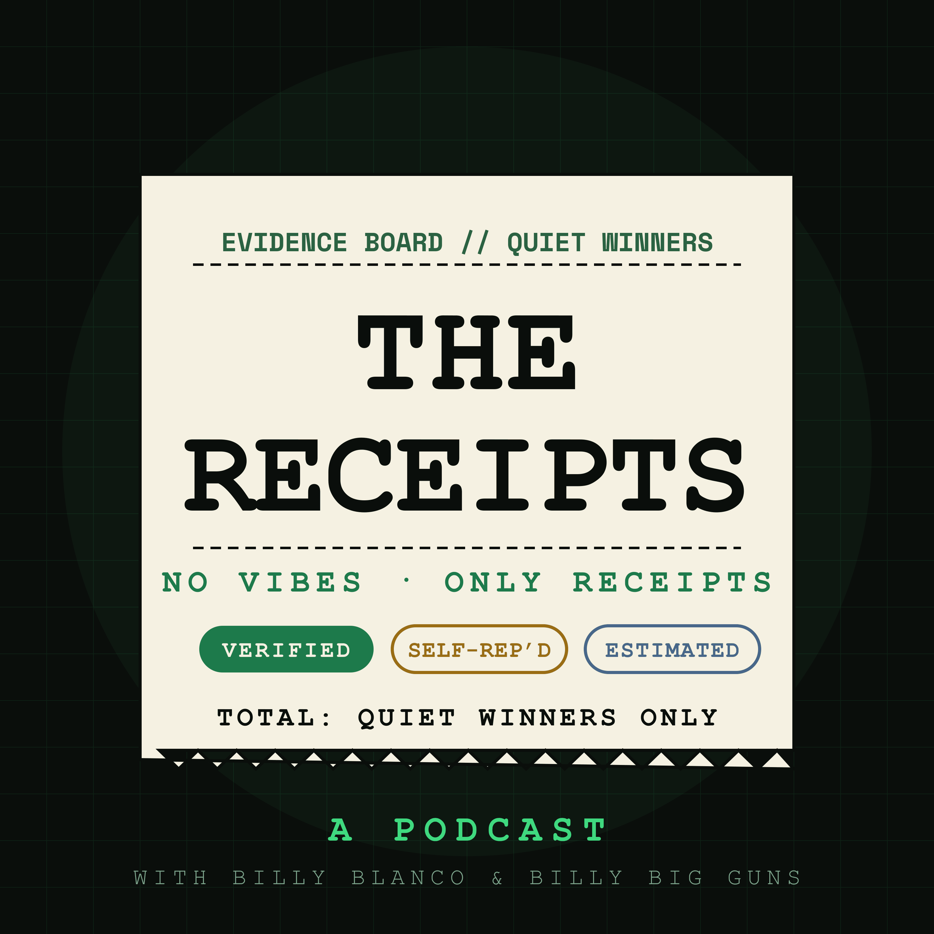 The Receipts podcast cover art